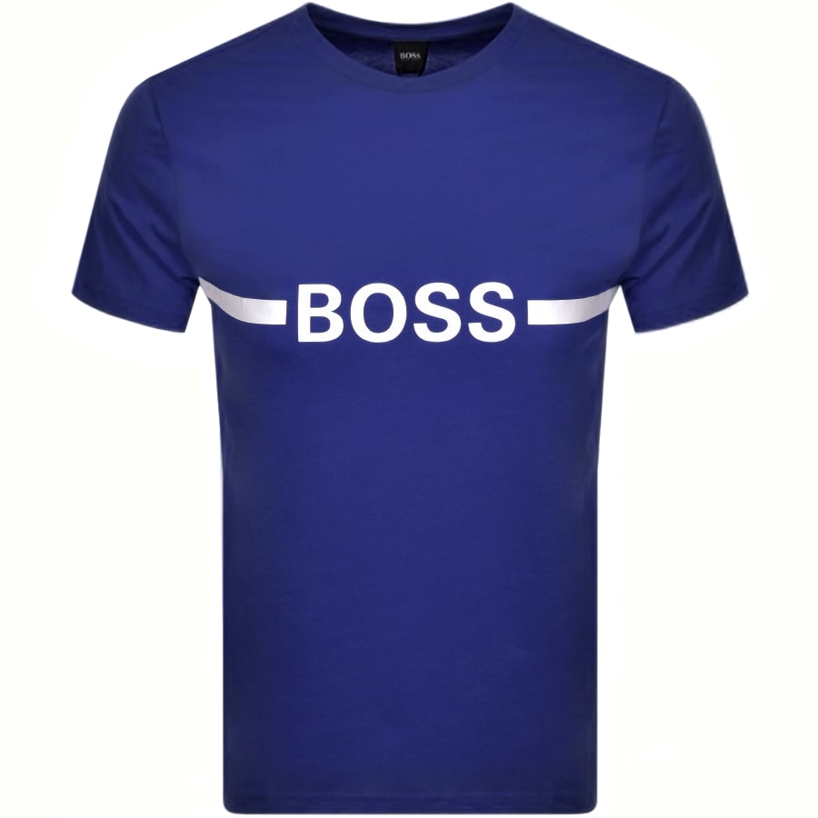 Alternative Image for ProductBOSS UV Protection T Shirt Blue1